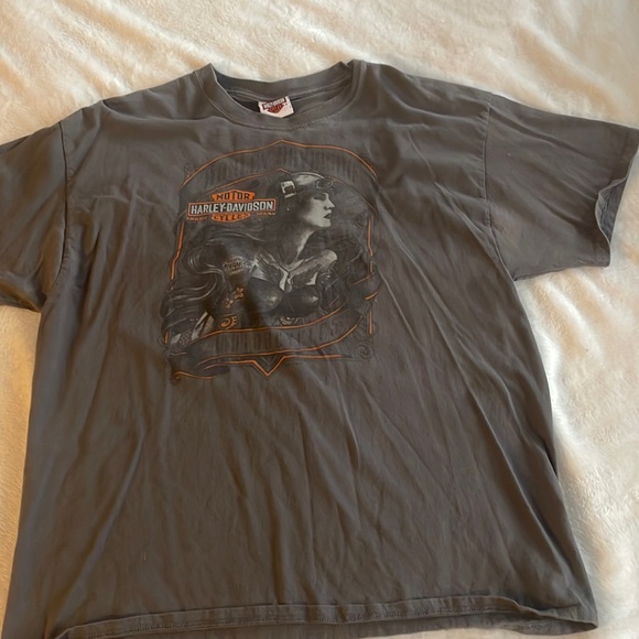 Gray H-D t-shirt size XL - Picture 1 of 4